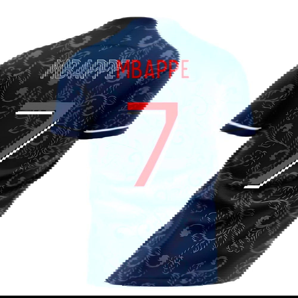 Paris 2025-2026 Home Concept Football Kit (Libero) (MBAPPE 7)