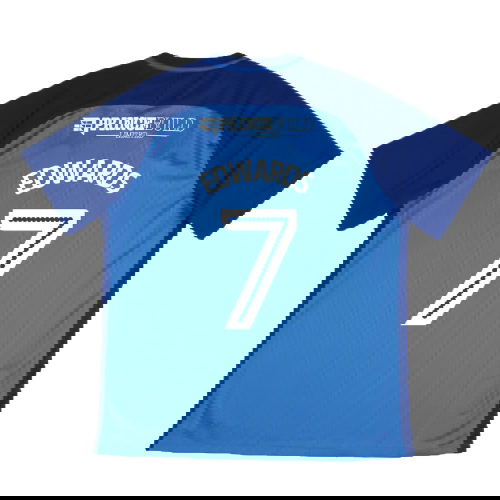 Peterborough United 2017-18 Home Shirt (M) (Excellent) (Edwards 7)