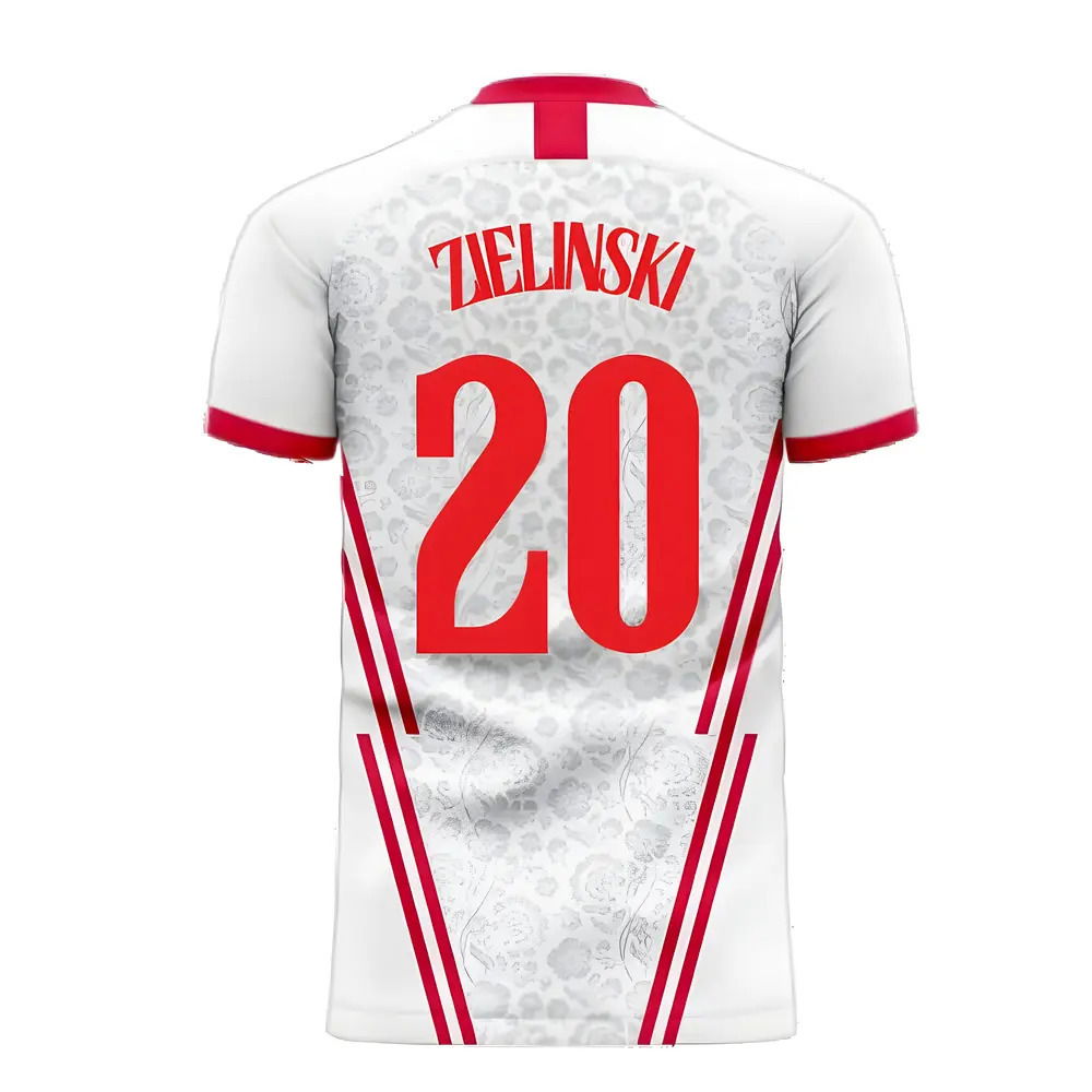 Poland 2025-2026 Home Concept Football Kit (Libero) (ZIELINSKI 20)