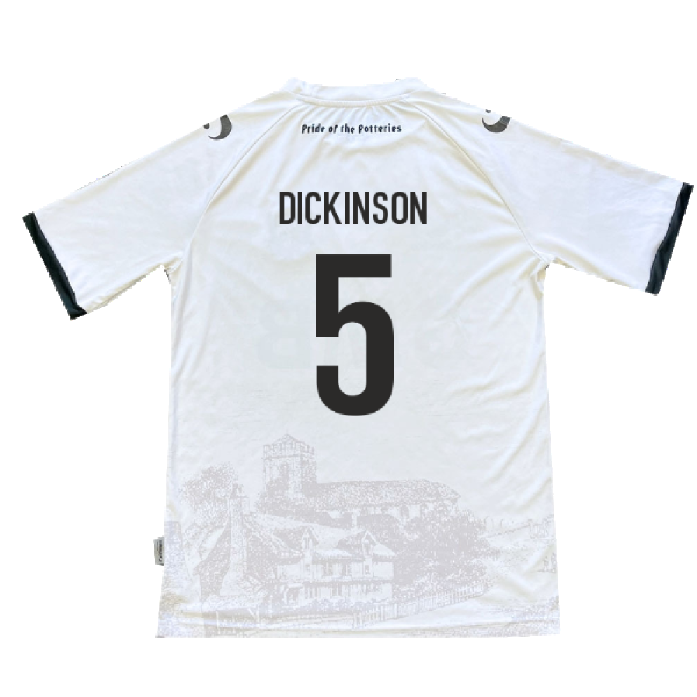 Port Vale 2013-14 Home Shirt ((Very Good) S) (Dickinson 5)