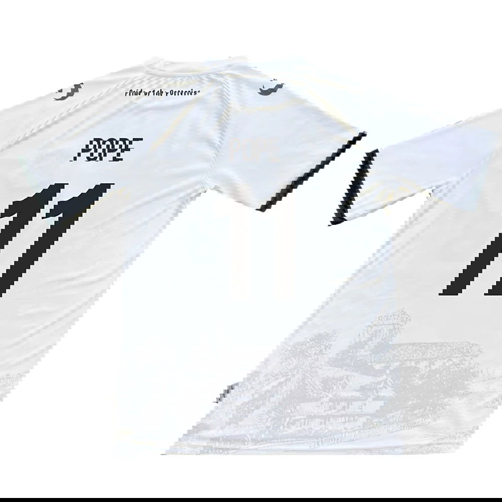 Port Vale 2013-14 Home Shirt ((Very Good) S) (Pope 11)