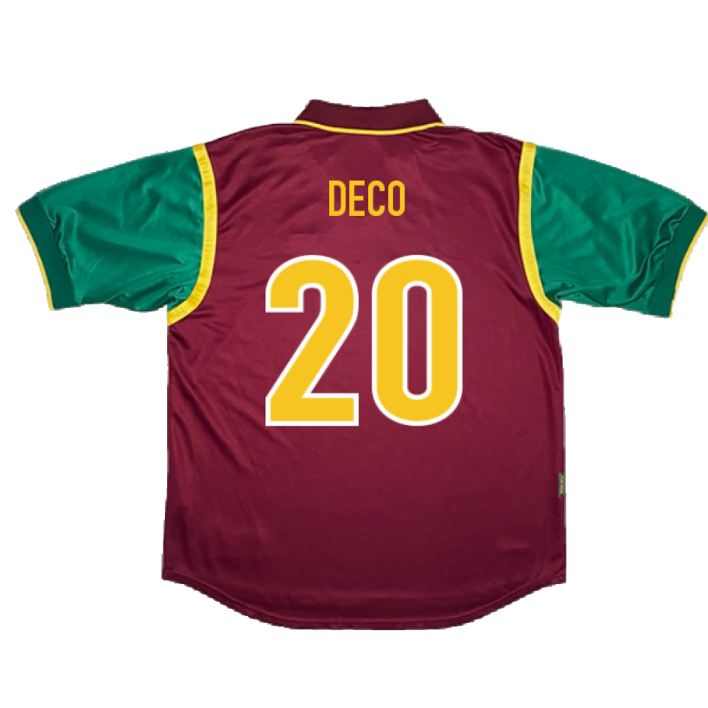 Portugal 1998-1999 Home Shirt (Excellent) (DECO 20)