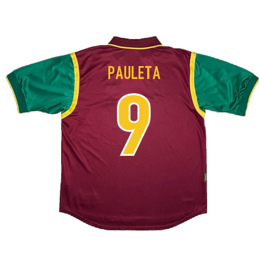 Portugal 1998-1999 Home Shirt (Excellent) (PAULETA 9)
