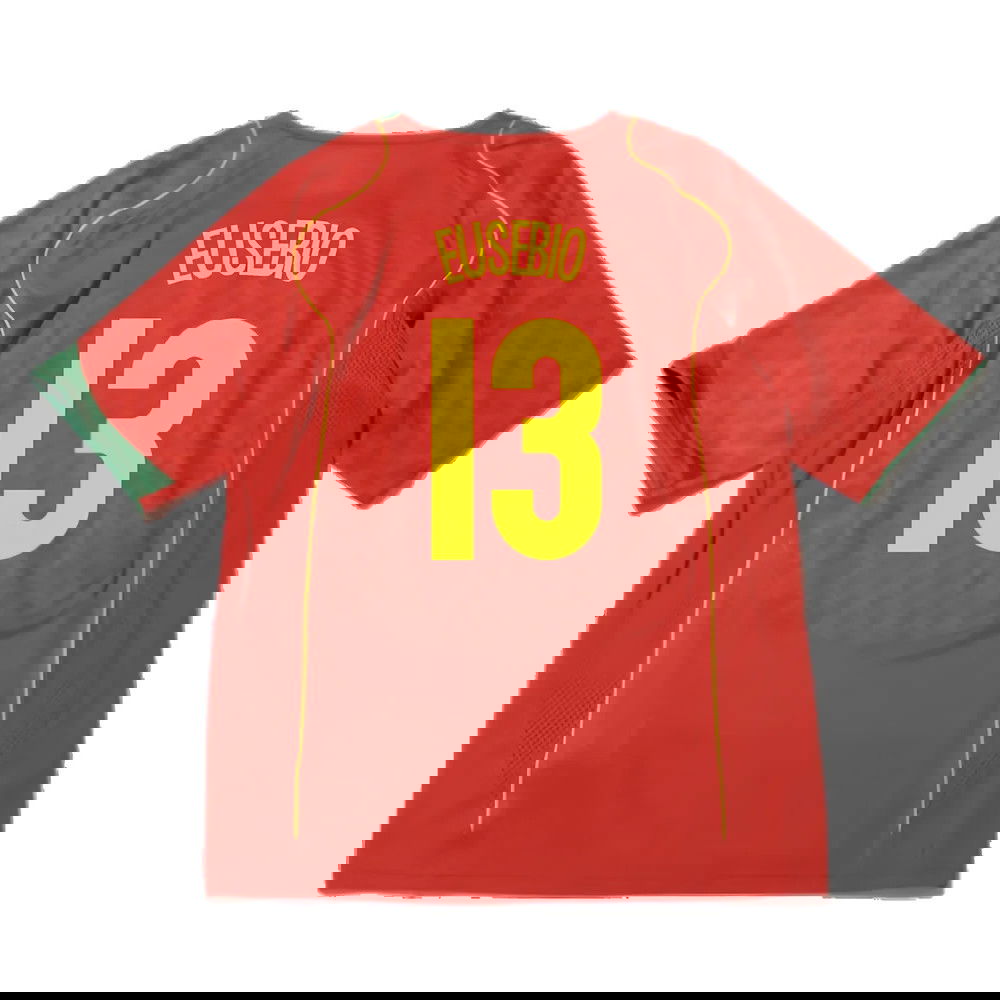 Portugal 2004 Reissue Home Shirt (Eusebio 13)