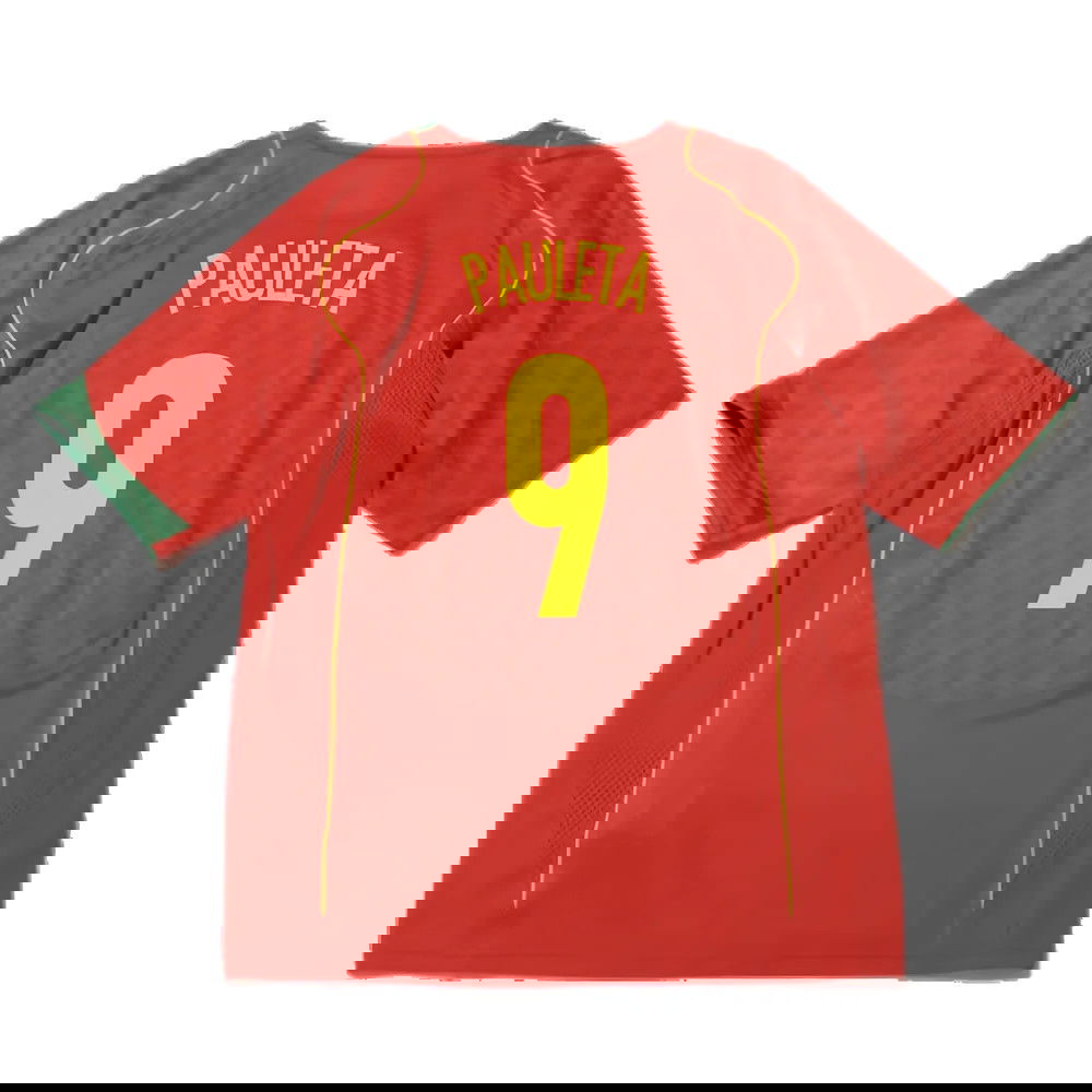 Portugal 2004 Reissue Home Shirt (Pauleta 9)