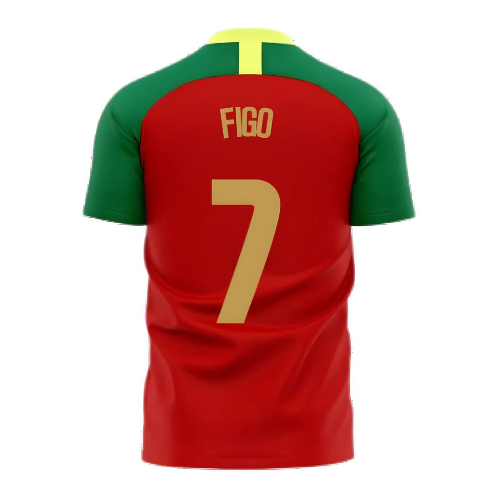 Portugal 2025-2026 Home Concept Football Kit (Airo) (FIGO 7)