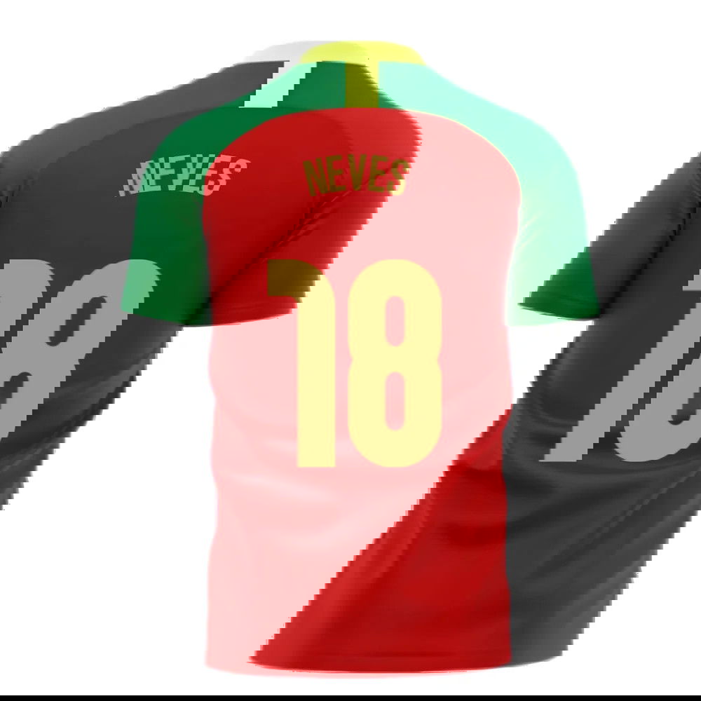 Portugal 2025-2026 Home Concept Football Kit (Airo) (Neves 18)