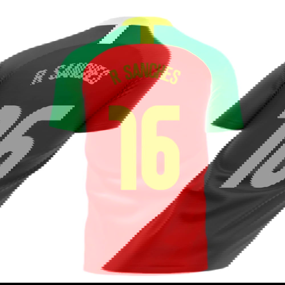 Portugal 2025-2026 Home Concept Football Kit (Airo) (R.SANCHES 16)