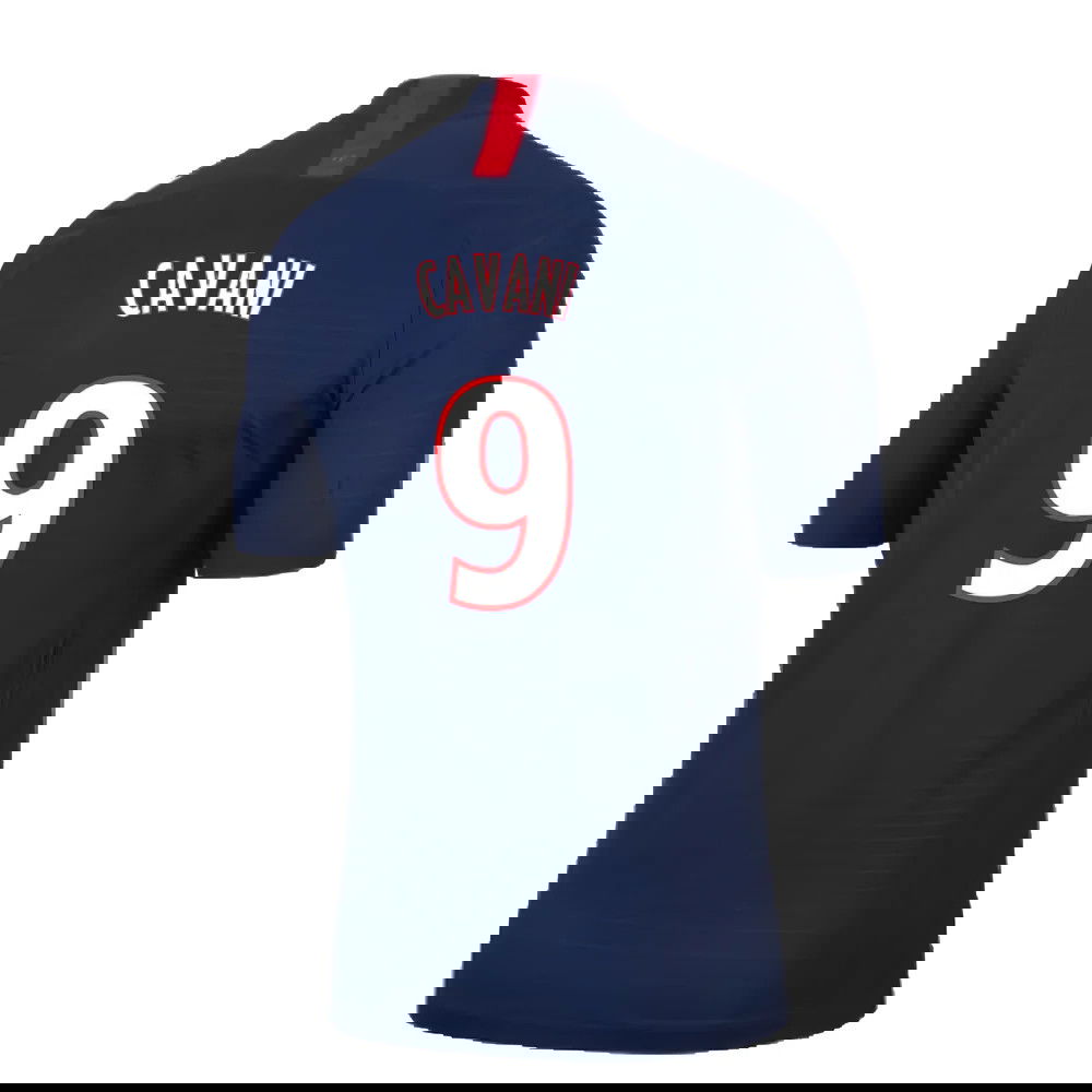 PSG 2019-20 Home Nike Vaporknit Shirt ((Mint) S) (CAVANI 9)