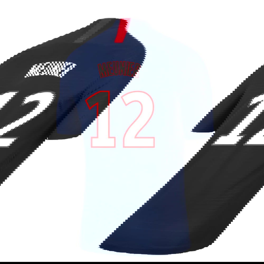 PSG 2019-20 Home Nike Vaporknit Shirt ((Mint) S) (MEUNIER 12)