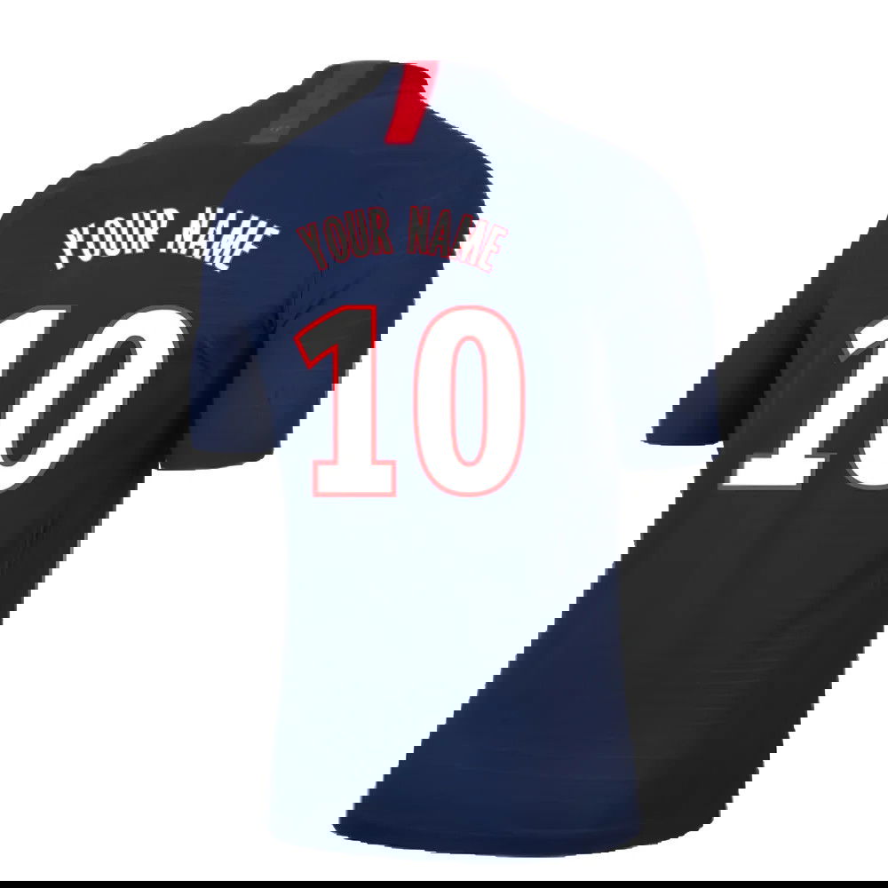 PSG 2019-20 Home Nike Vaporknit Shirt ((Mint) S) (Your Name)