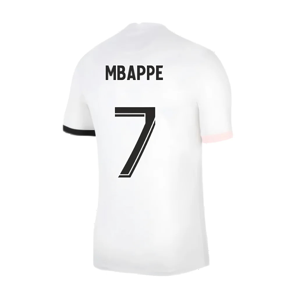 PSG 2021-2022 Away Shirt (Kids) (MBAPPE 7)