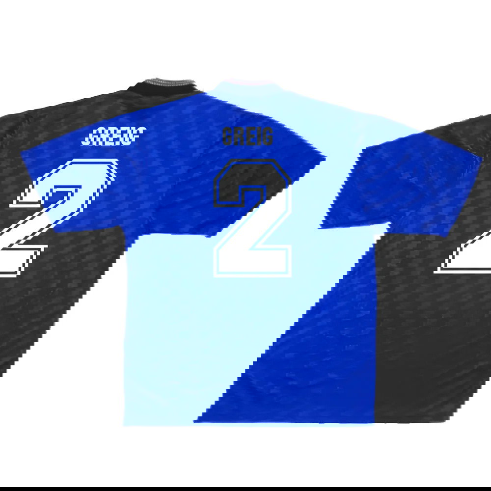 Rangers 1987-90 Home Shirt (S) (Very Good) (GREIG 2)