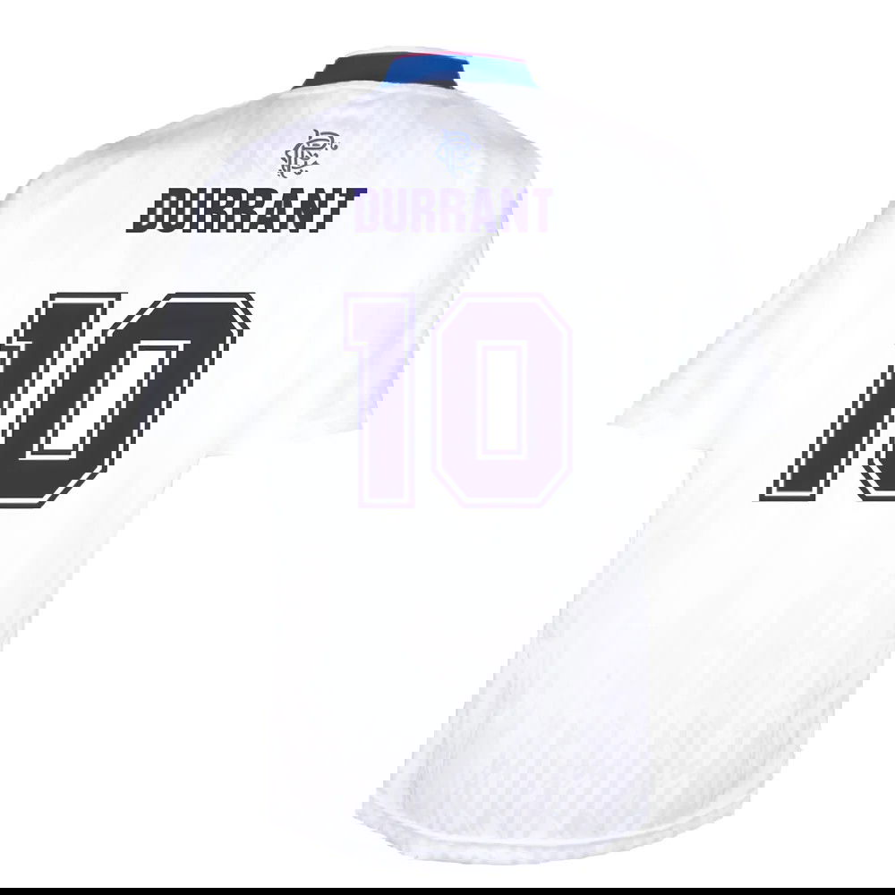 Rangers 1990 Away Retro Football Shirt (Durrant 10)