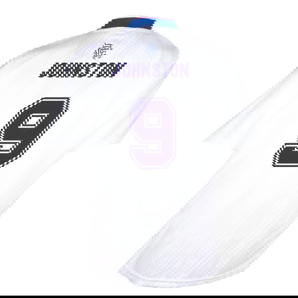 Rangers 1990 Away Retro Football Shirt (Johnston 9)