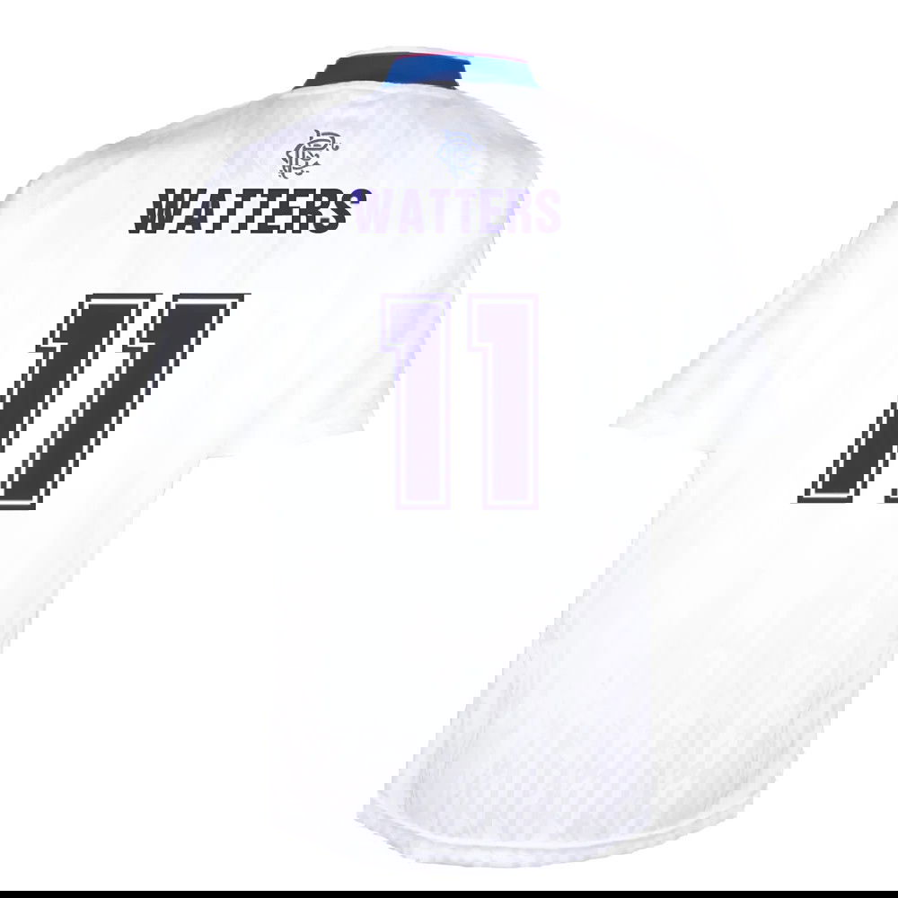 Rangers 1990 Away Retro Football Shirt (Watters 11)