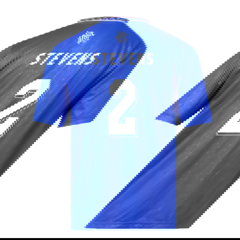 Rangers 1990 Home Retro Football Shirt (Stevens 2)