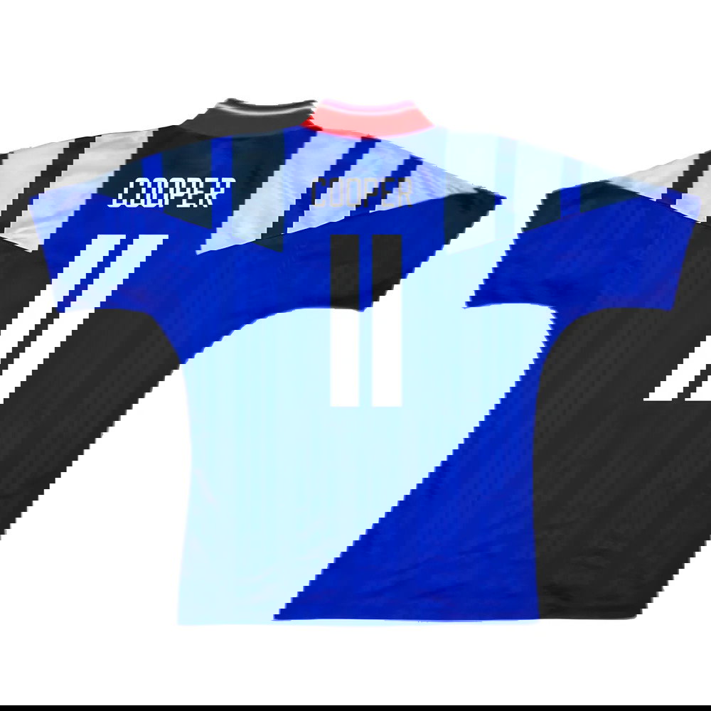 Rangers 1992-94 Home Shirt (S) (Good) (COOPER 11)