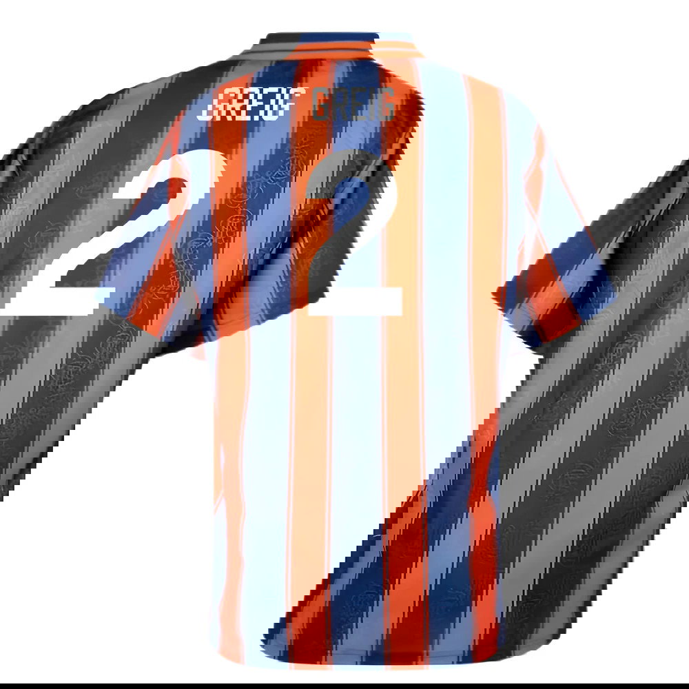 Rangers 1993-94 Away Shirt (L) (Very Good) (GREIG 2)