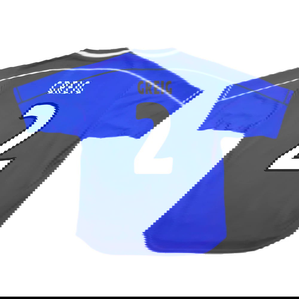 Rangers 1999-01 Home Shirt (XXL) (Good) (GREIG 2)