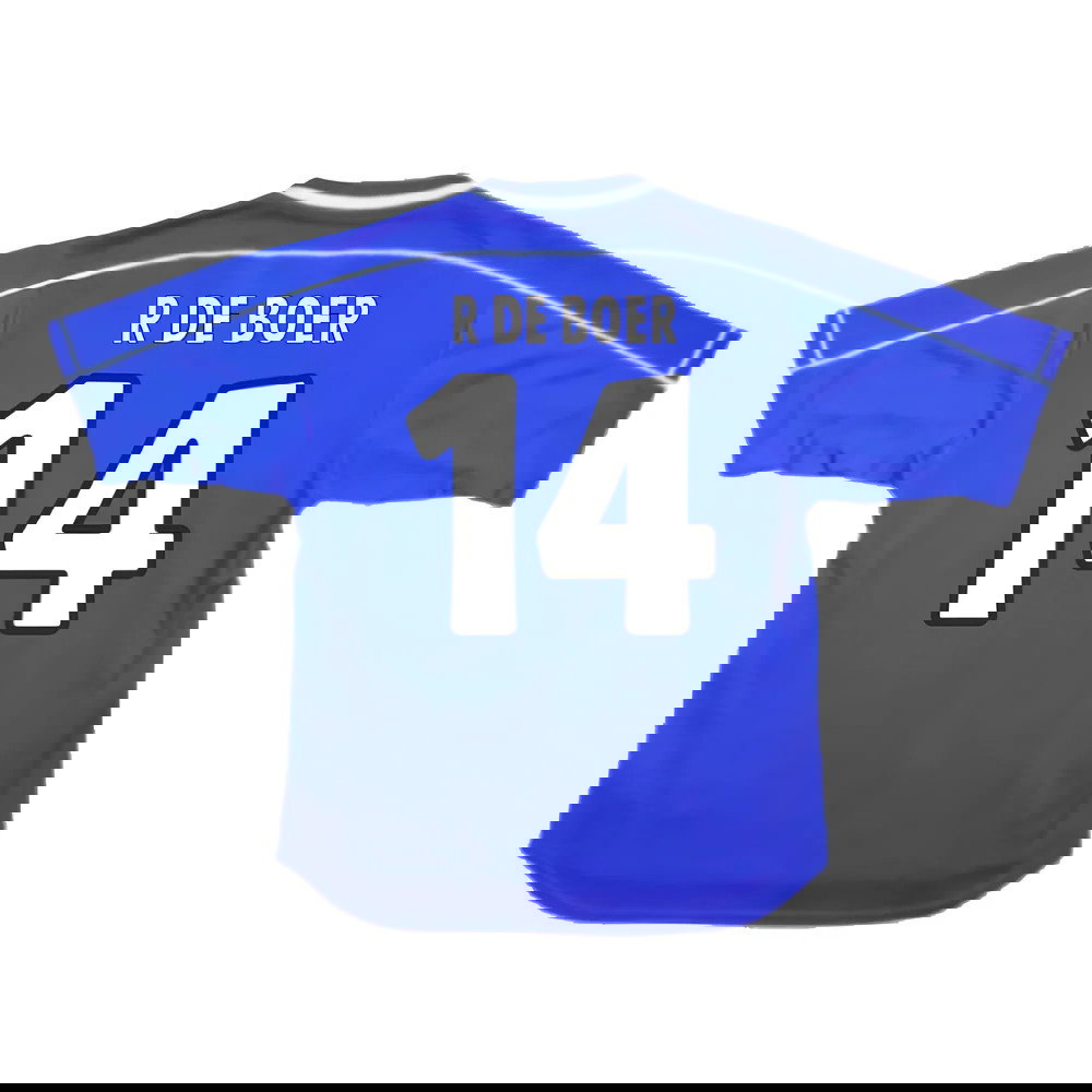 Rangers 1999-01 Home Shirt (XXL) (Good) (R De Boer 14)