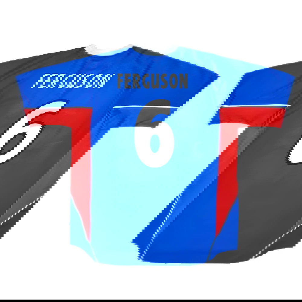 Rangers 2001-02 Home Shirt (S) (Excellent) (FERGUSON 6)