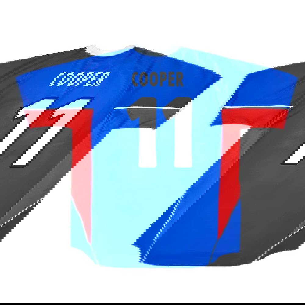 Rangers 2001-2002 Home Shirt (Excellent) (COOPER 11)