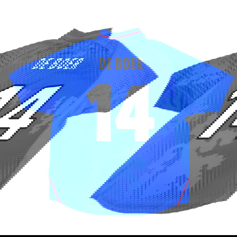 Rangers 2002-2003 Home Shirt (XXL) (Excellent) (De Boer 14)