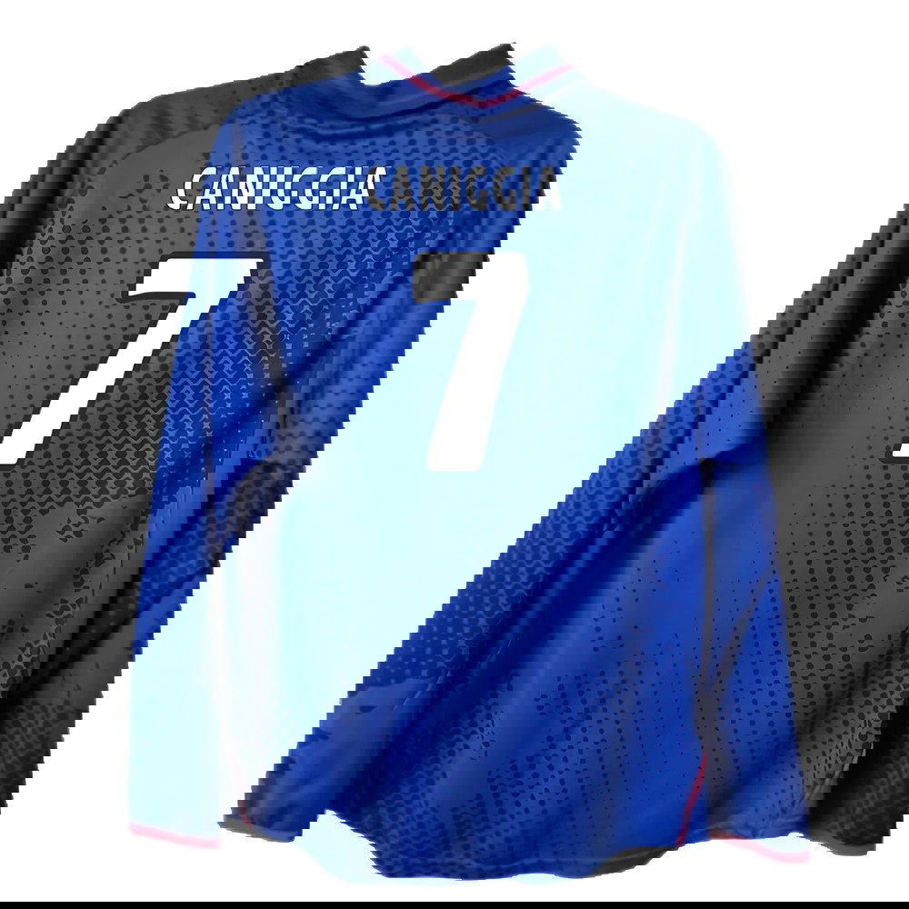 Rangers 2002-2003 Long Sleeved Home Shirt (XL) (Excellent) (Caniggia 7)