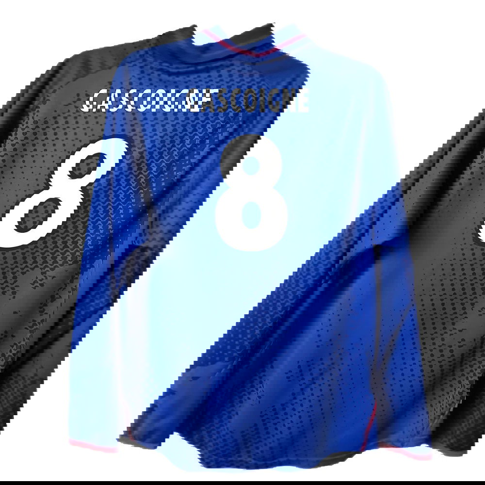 Rangers 2002-2003 Long Sleeved Home Shirt (XL) (Excellent) (Gascoigne 8)