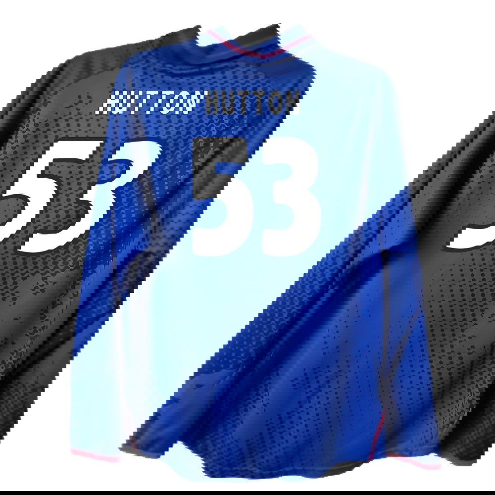 Rangers 2002-2003 Long Sleeved Home Shirt (XL) (Excellent) (Hutton 53)