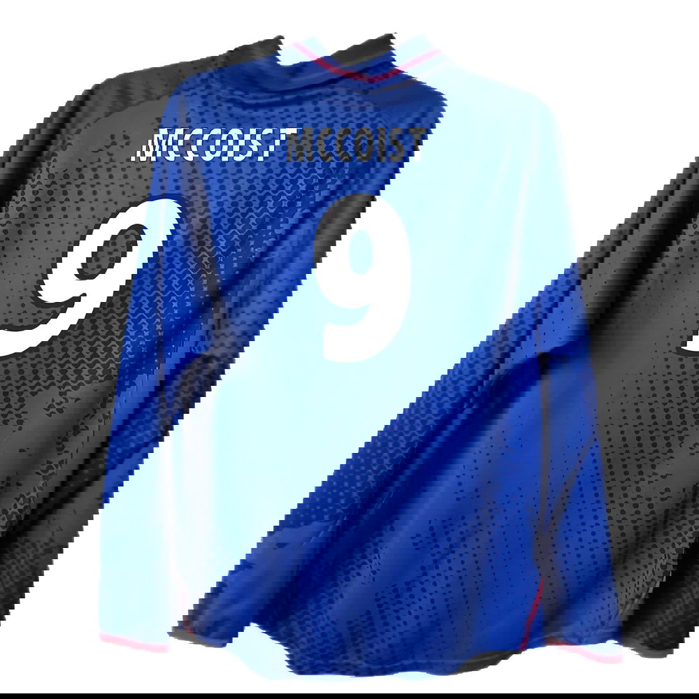 Rangers 2002-2003 Long Sleeved Home Shirt (XL) (Excellent) (McCoist 9)