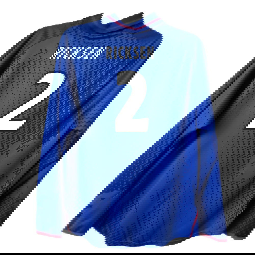 Rangers 2002-2003 Long Sleeved Home Shirt (XL) (Excellent) (Ricksen 2)