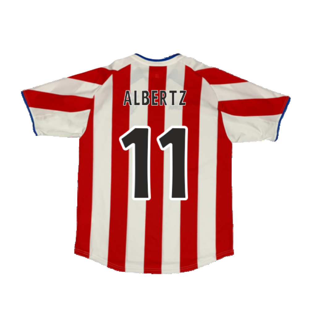 Rangers 2003-04 Away Shirt (L) (Excellent) (ALBERTZ 11)