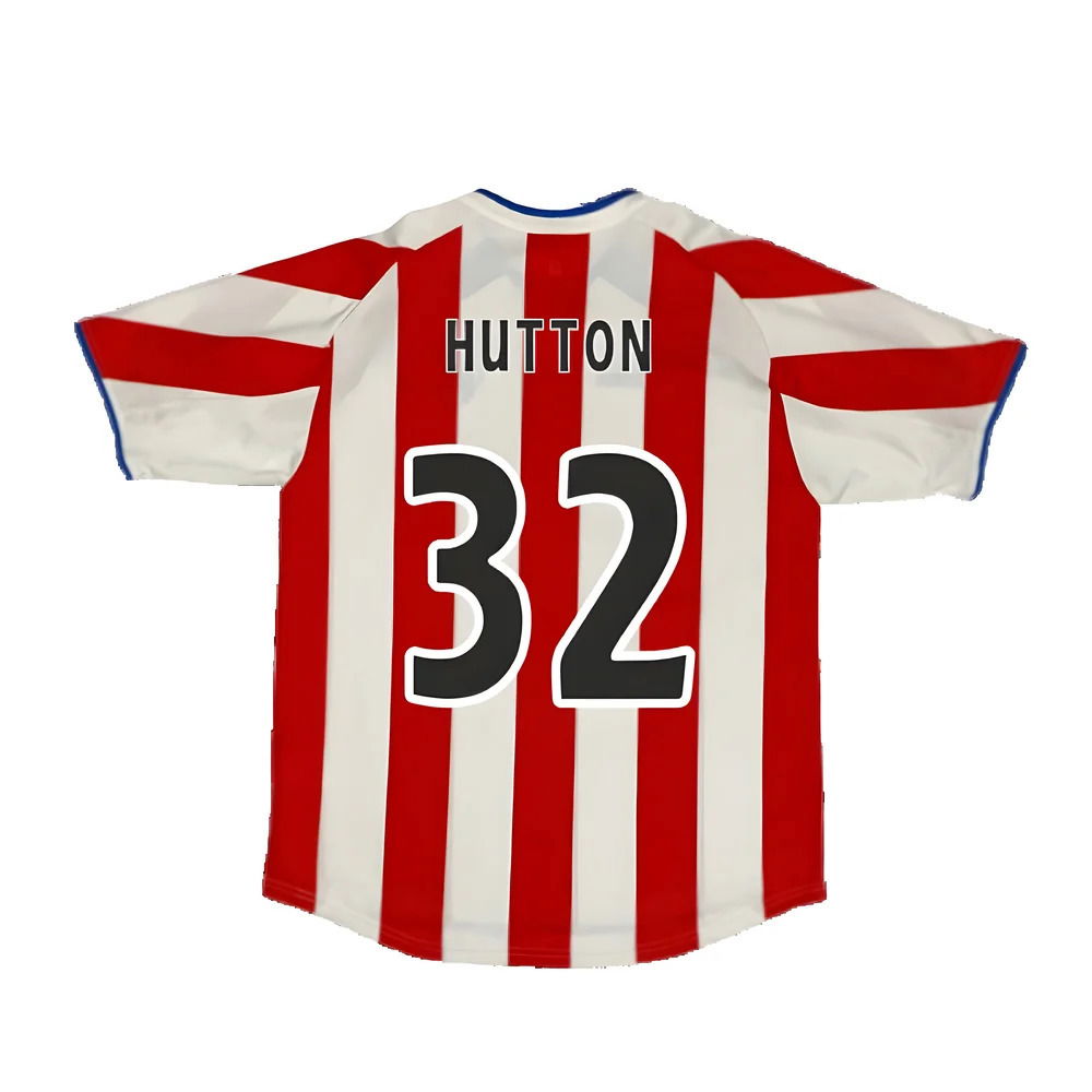 Rangers 2003-04 Away Shirt (L) (Excellent) (Hutton 32)