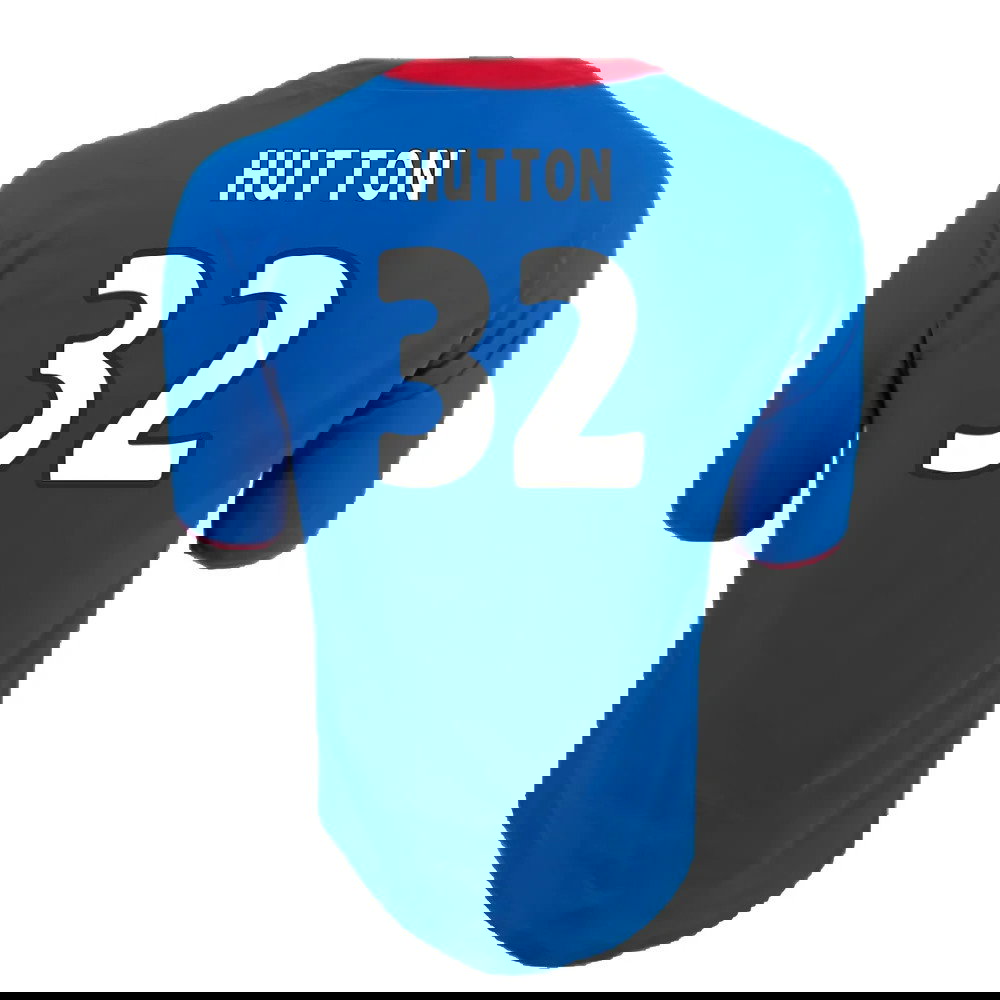 Rangers 2003-2004 Home Shirt (XXL) (Excellent) (Hutton 32)