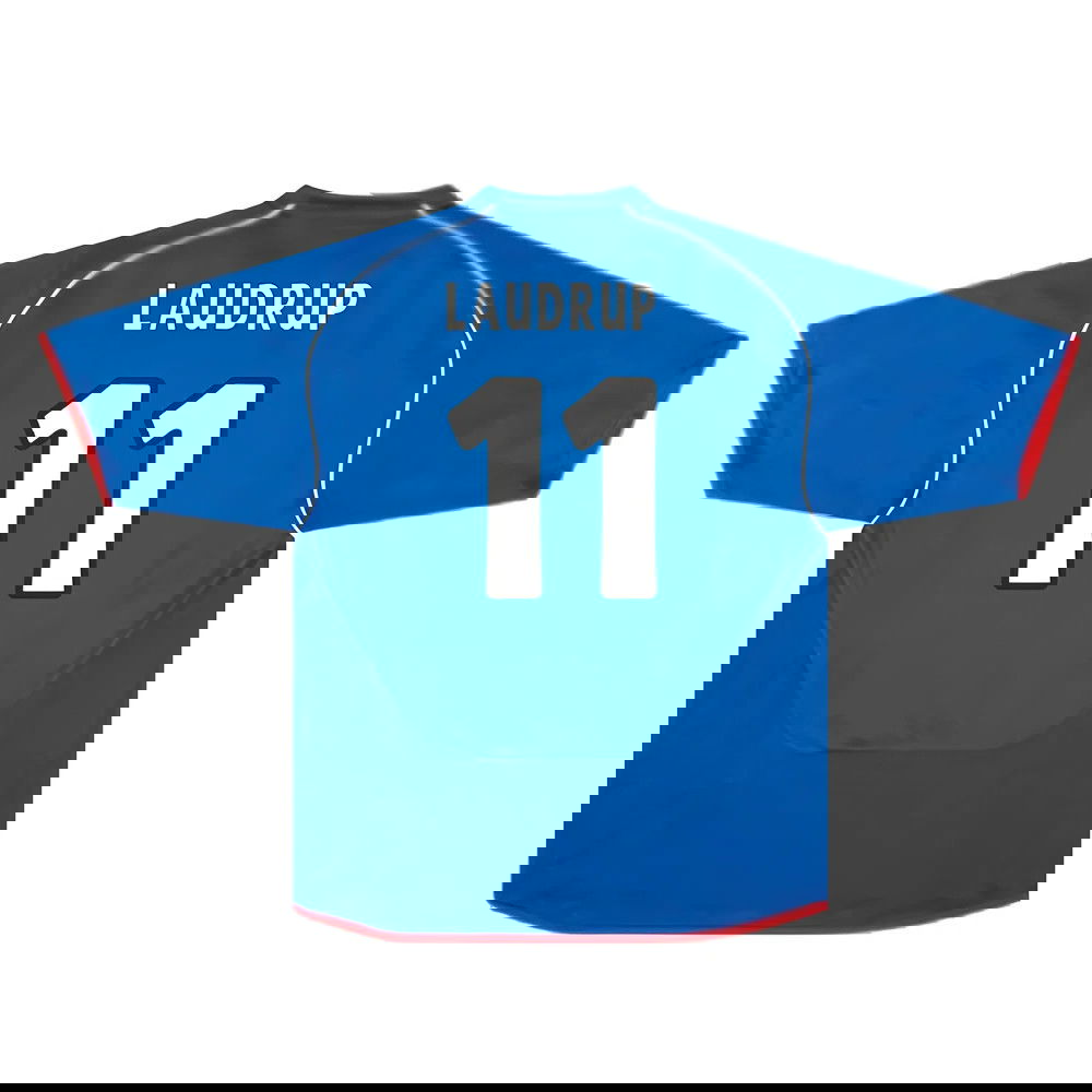 Rangers 2005-06 Home Shirt (Very Good) (LAUDRUP 11)