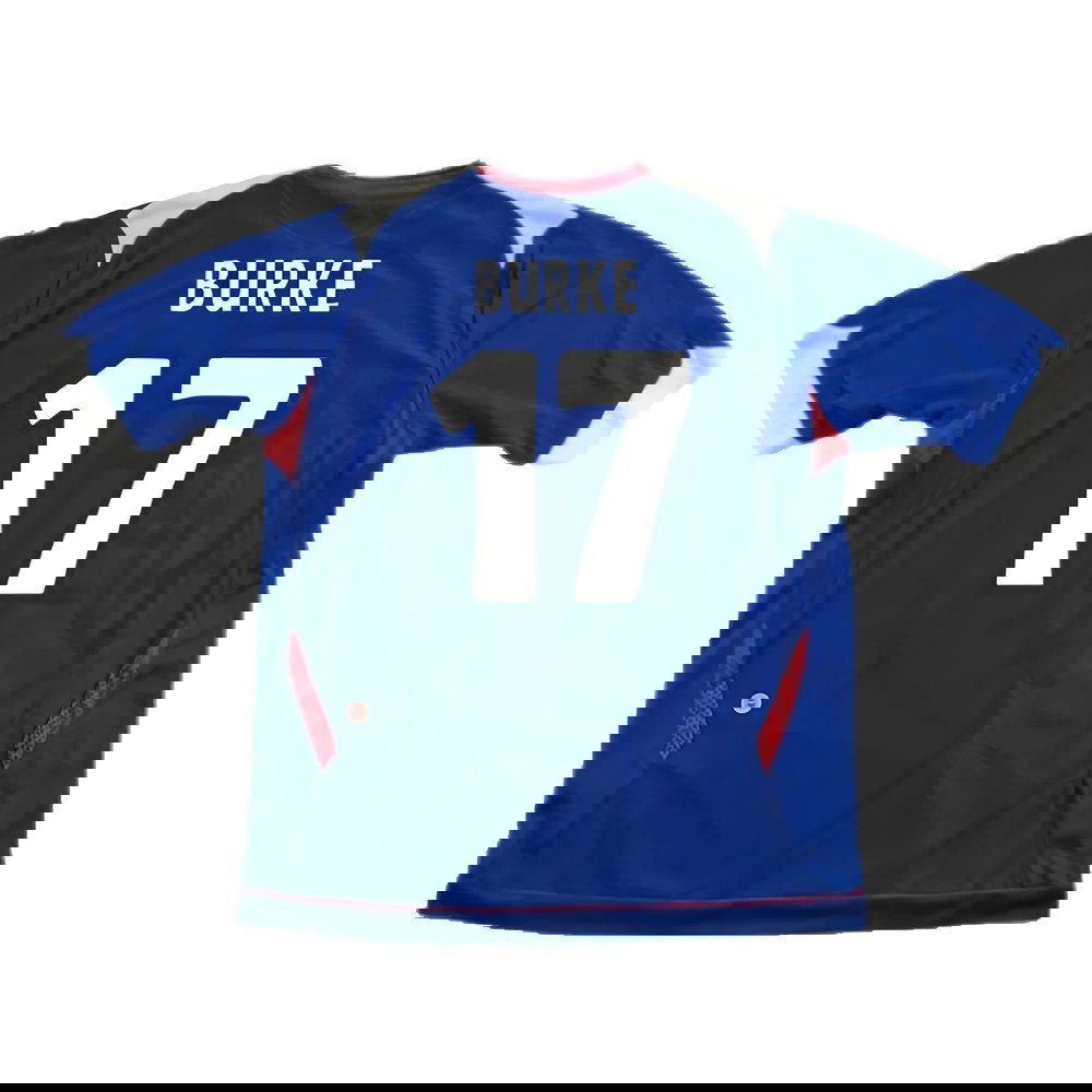 Rangers 2006-07 Home Shirt (Good) (Burke 17)