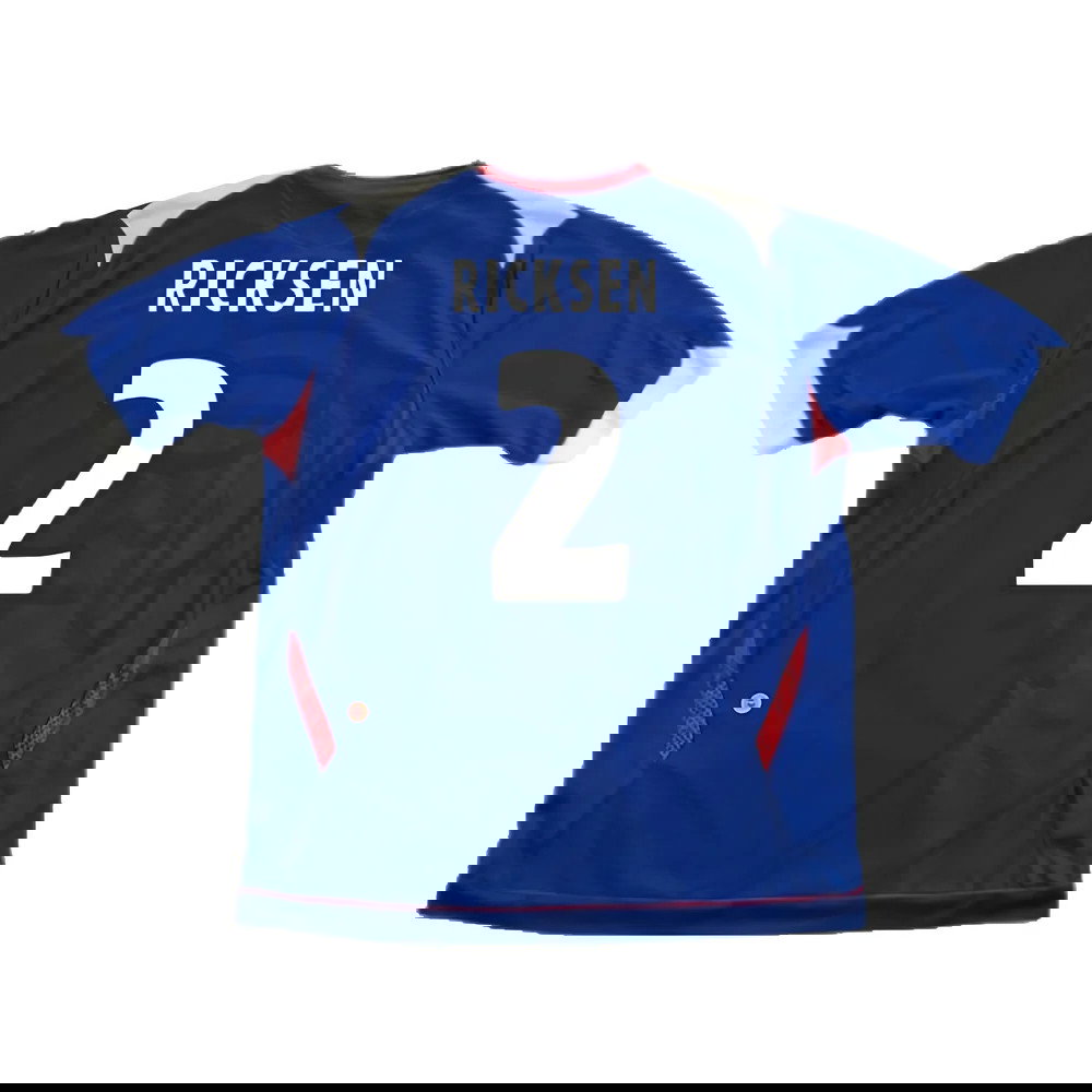 Rangers 2006-07 Home Shirt (Good) (RICKSEN 2)