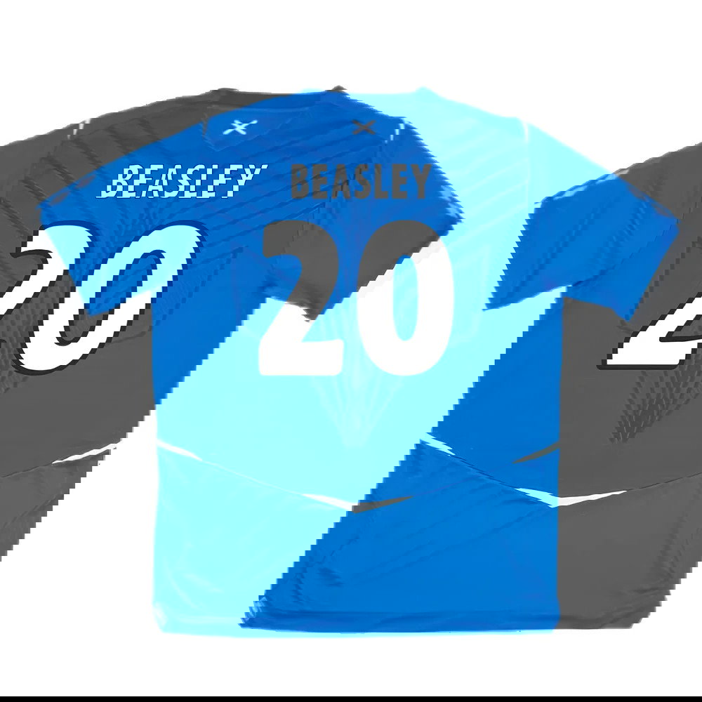 Rangers 2008-09 Home Shirt (Very Good) (Beasley 20)