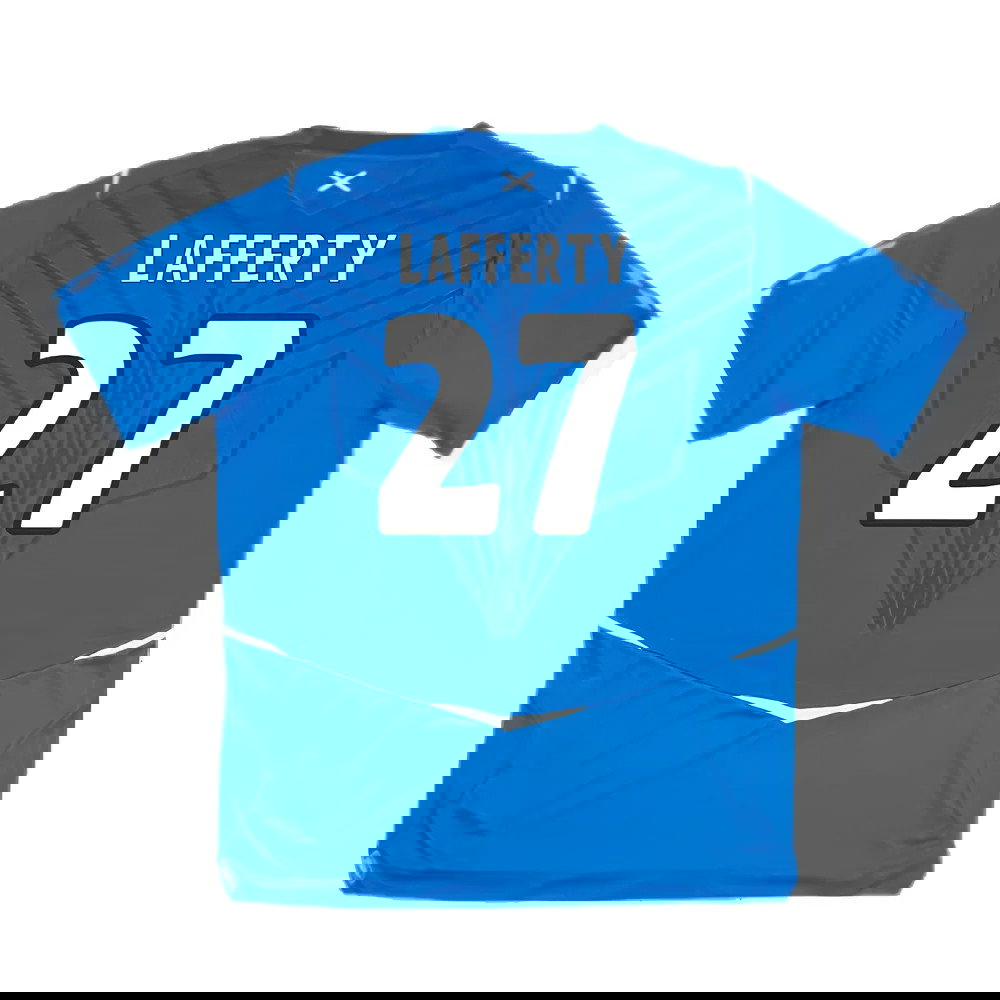 Rangers 2008-09 Home Shirt (Very Good) (Lafferty 27)