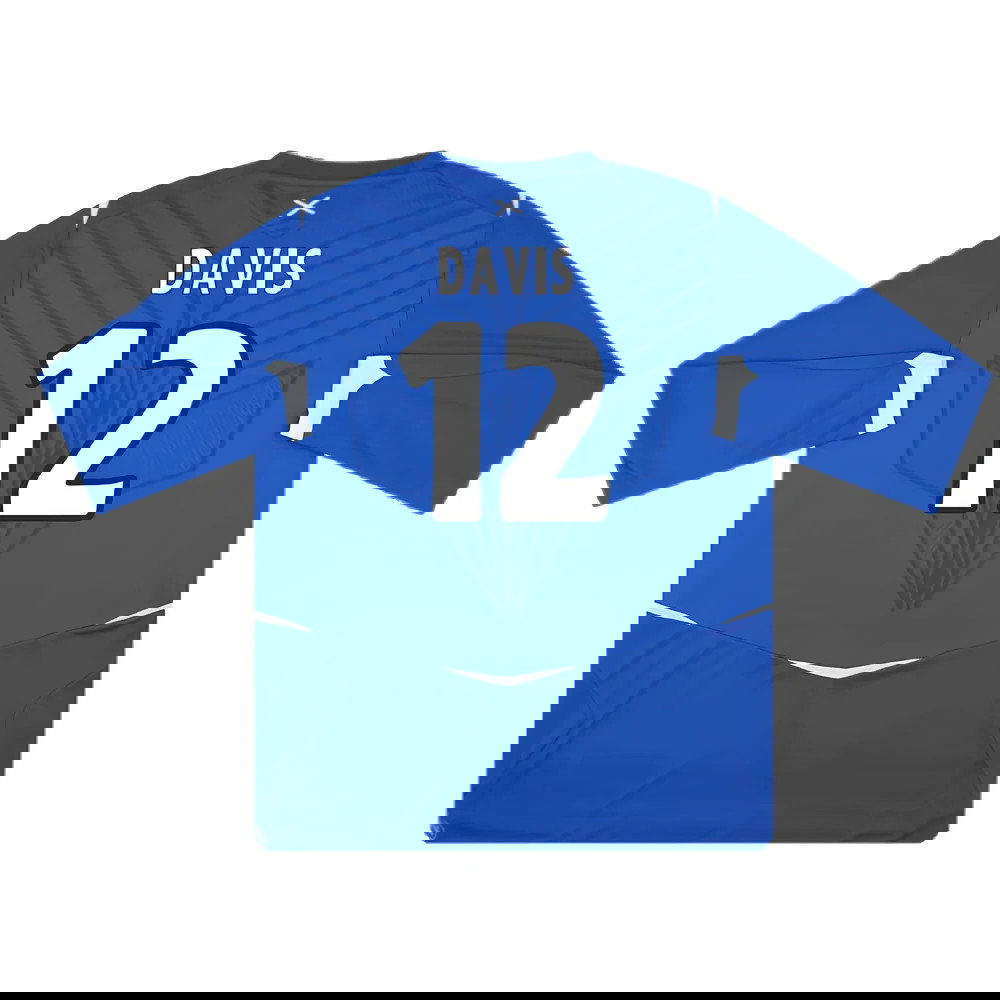 Rangers 2008-09 Home L/S Shirt (M) (Excellent) (Davis 12)