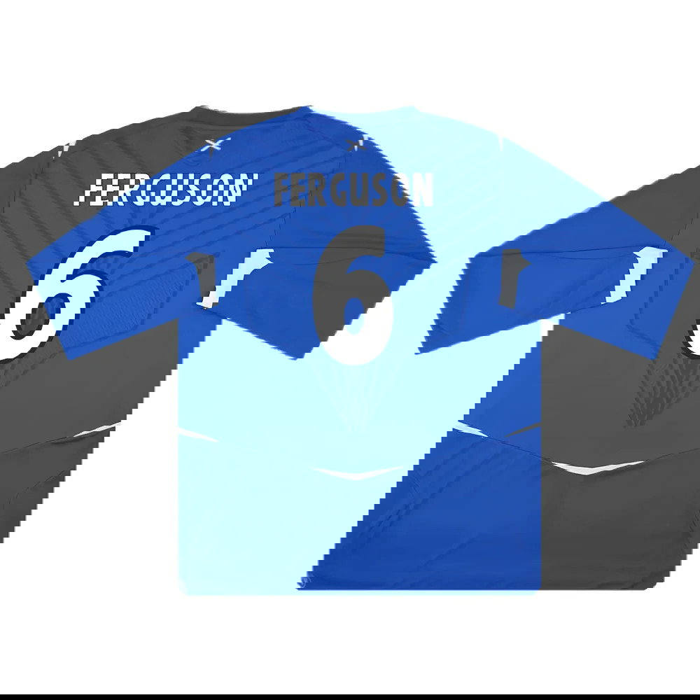 Rangers 2008-09 Home L/S Shirt (M) (Excellent) (FERGUSON 6)