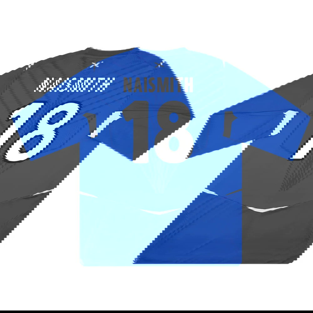 Rangers 2008-09 Home L/S Shirt (M) (Excellent) (Naismith 18)