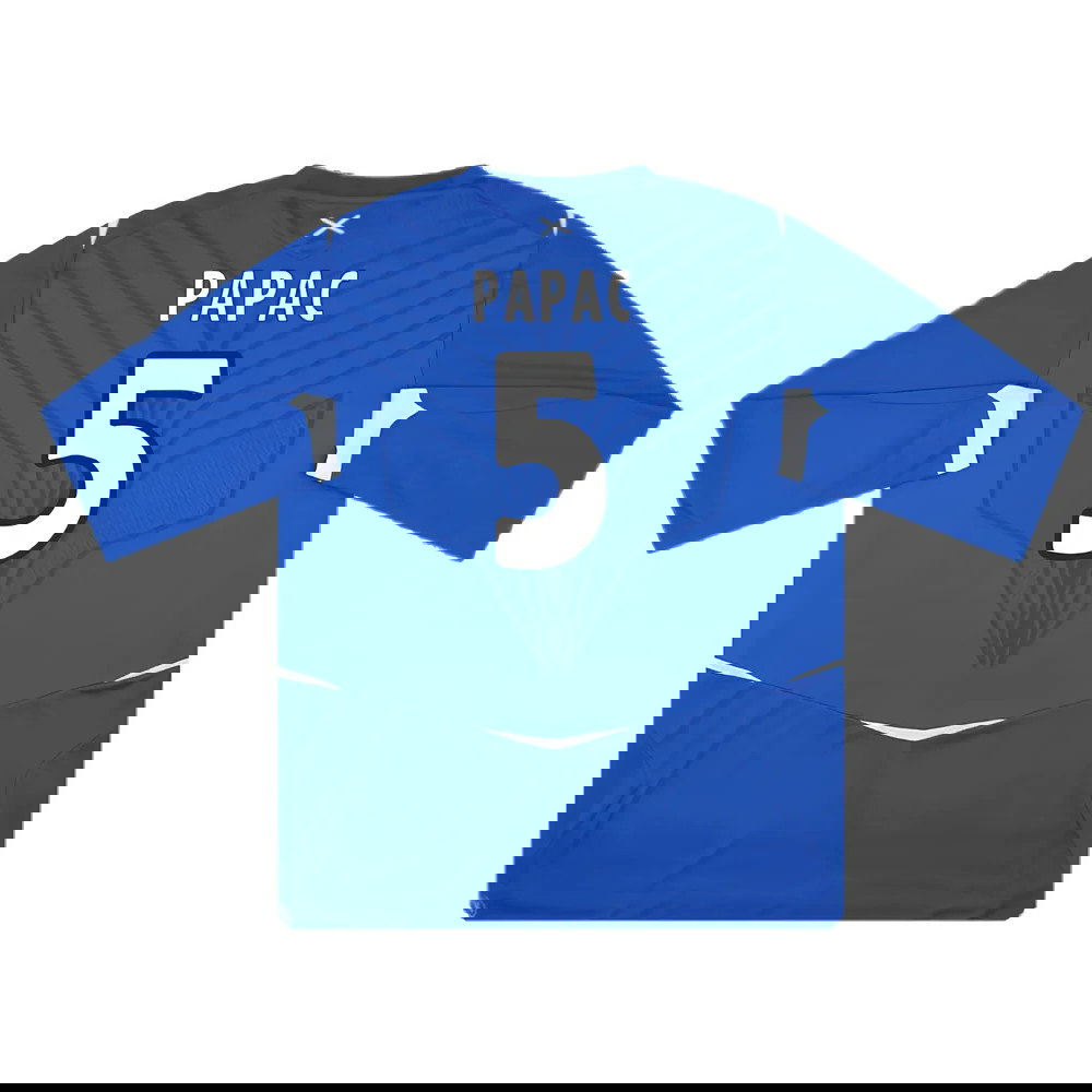 Rangers 2008-09 Home L/S Shirt (M) (Excellent) (Papac 5)