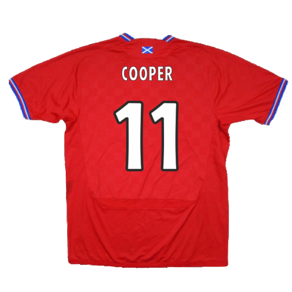 Rangers 2009-10 Away Shirt ((Very Good) M) (COOPER 11)