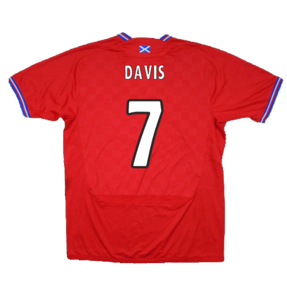 Rangers 2009-10 Away Shirt ((Very Good) M) (Davis 7)