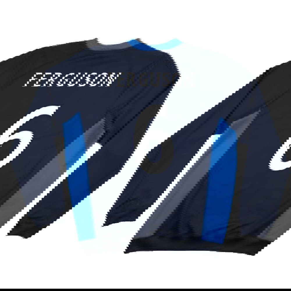 Rangers 2010-12 Long Sleeve Umbro Training Shirt (XL) (FERGUSON 6) (Excellent)