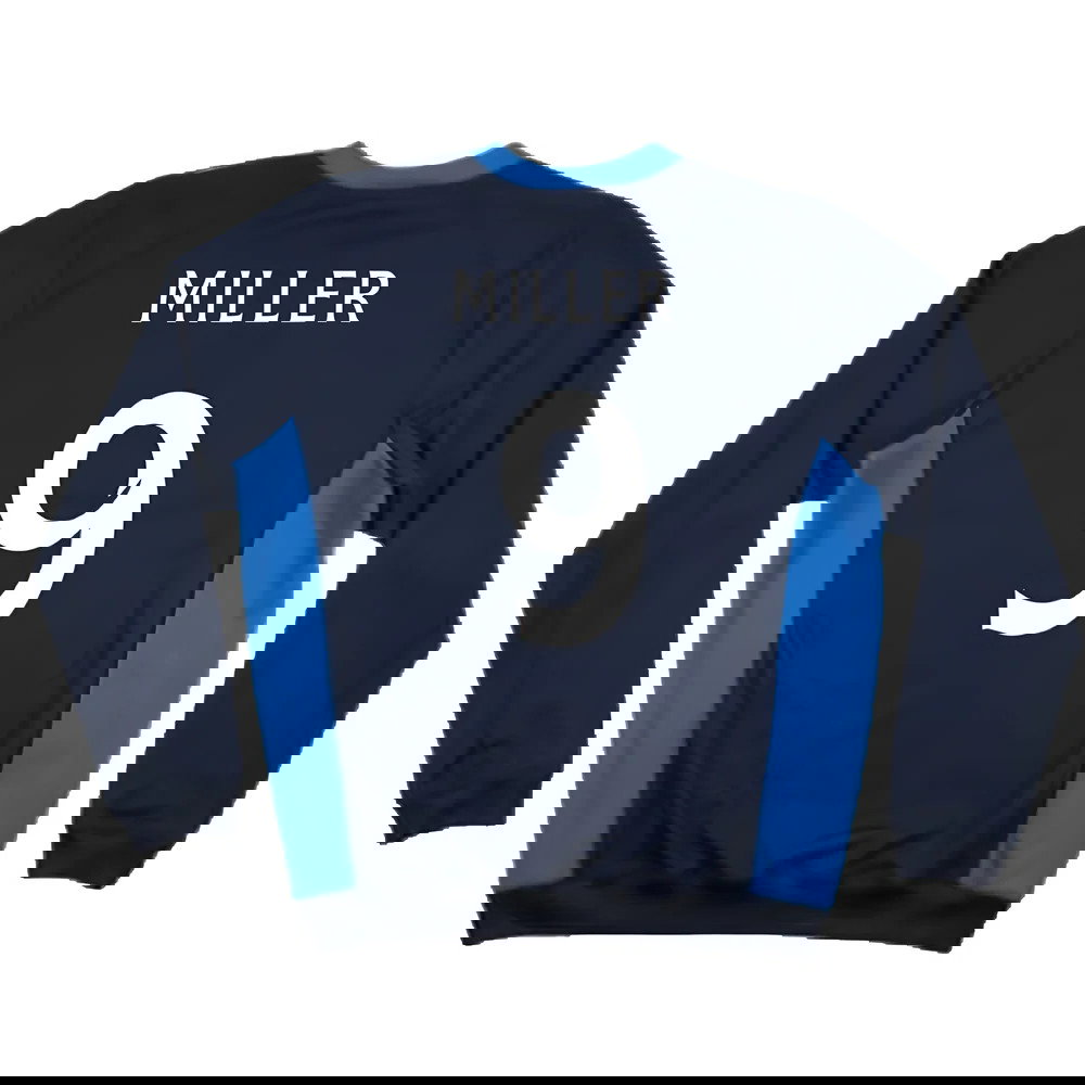 Rangers 2010-12 Long Sleeve Umbro Training Shirt (XL) (Miller 9) (Excellent)