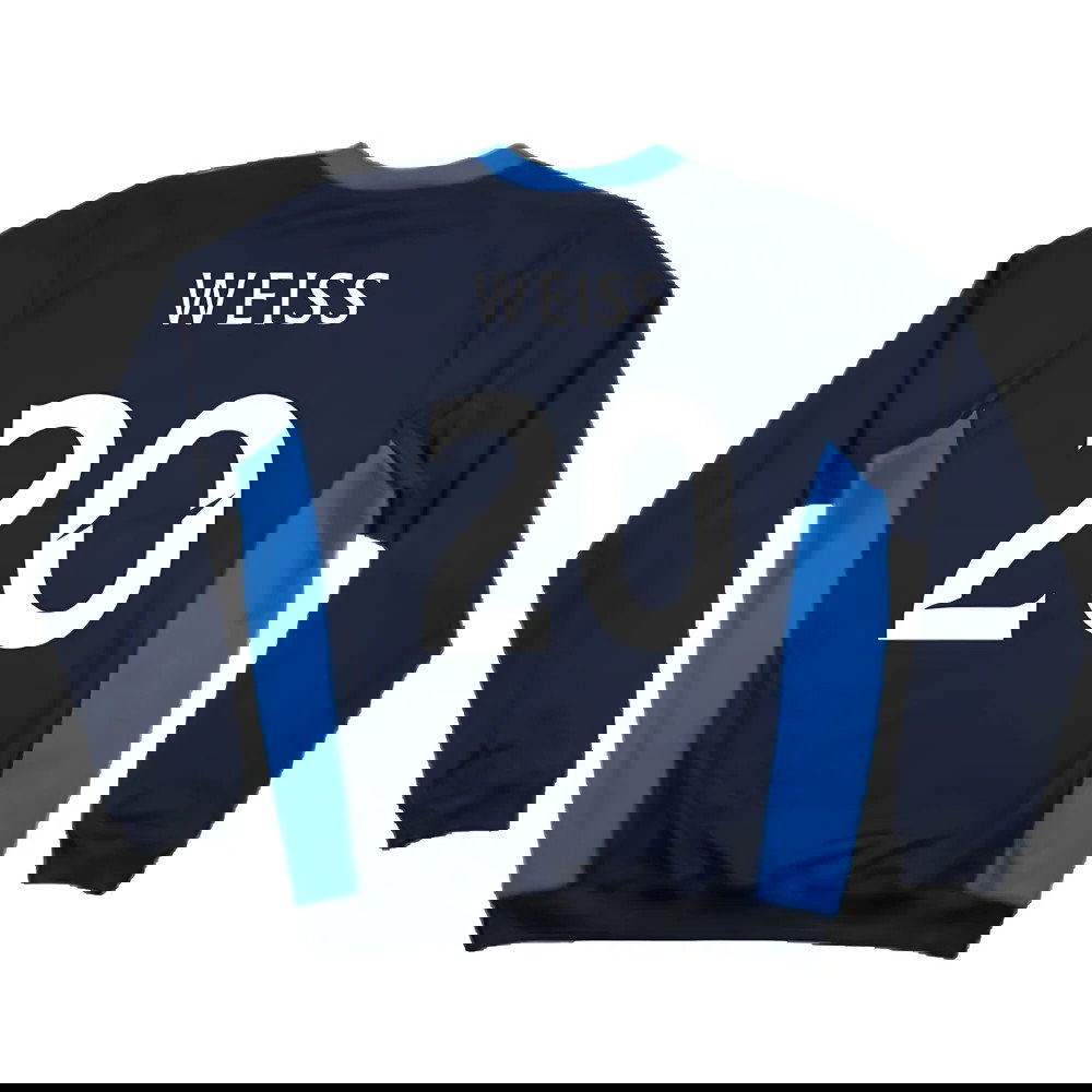 Rangers 2010-12 Long Sleeve Umbro Training Shirt (XL) (Weiss 20) (Excellent)